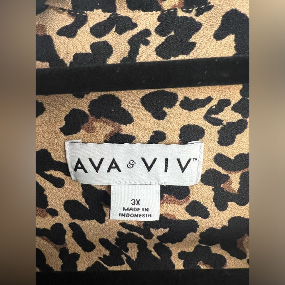 Leopard maxi dress from target